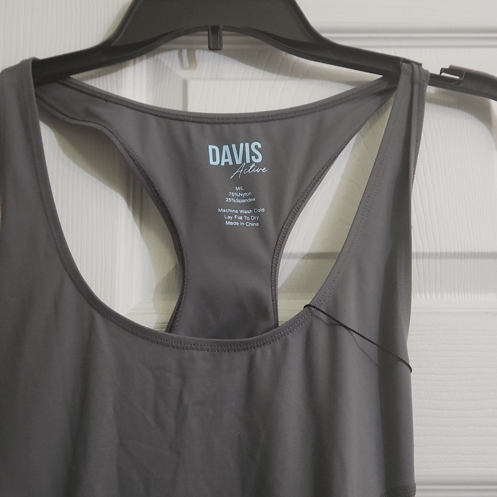 Gray Sleeveless Jumpsuit - Picture 4 of 5